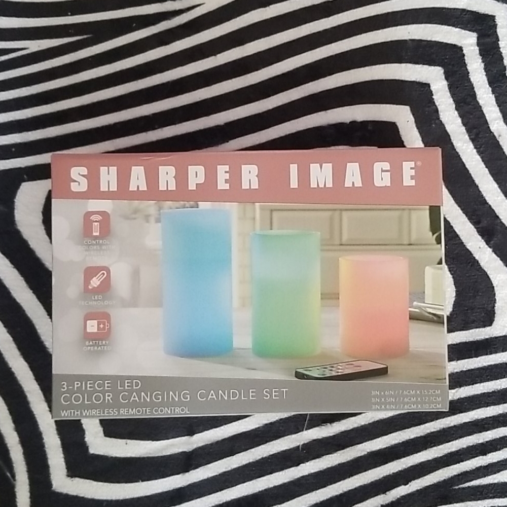 Color changing candle set
